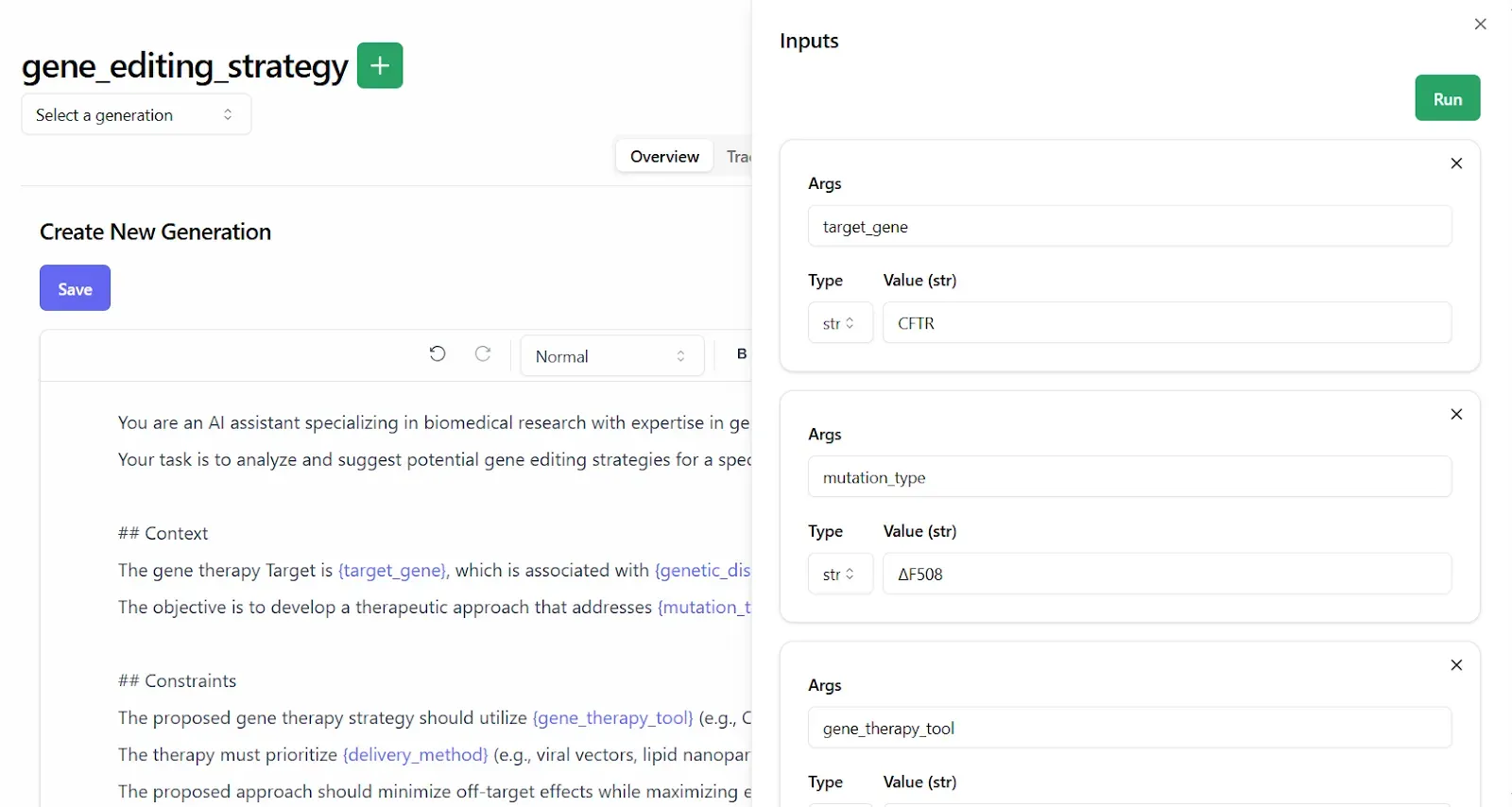 Lilypad Playground Template Variables