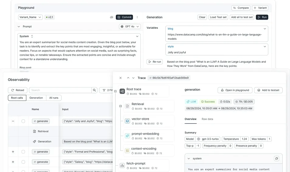 Agenta Screenshot