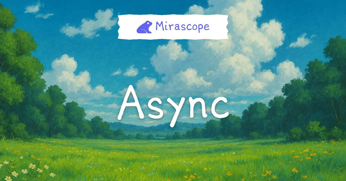 Mini Async Lab Async | Mirascope